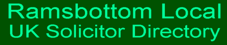 Ramsbottom Local UK Solicitor Directory